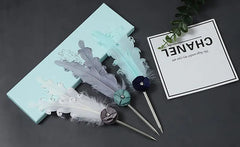 Double Feather Ball Pen for Wedding Nikkah Pen