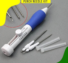 Stitching Punch Needle Kit, Felting, Adjustable Tool, Sewing, Embroidery Pen. Rug Hooking Yarn