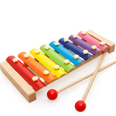 Wooden Xylophone with 8 Notes Musical Toy
