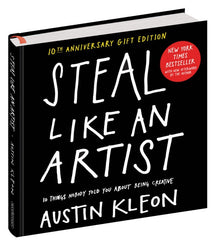 Steal Like an Artist Book by Austin Kleon KS