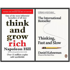 (Set of 2 ) Think and Grow Rich / Thinking fast and slow