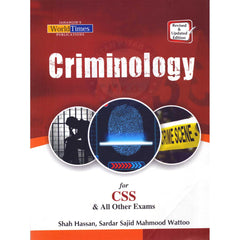 Criminology by Shah Hassan For CSS