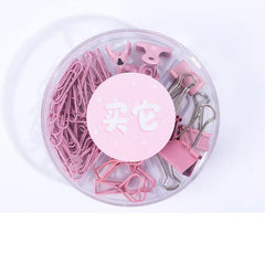 Office Study Clamps Long Clip Clips Binder Clips Combination Folder Bookmark Paper Ticket Clip Supplies