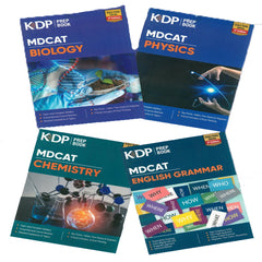 Set of 4 Kips MDCAT Preparation books 2025 Edition