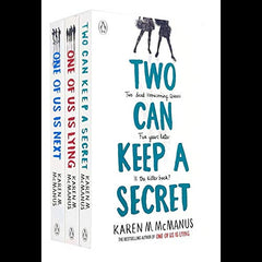 Set of 3 One Of Us Is Lying / One Of Us Is next / Two Can Keep a Secret by Karen M. McManus
