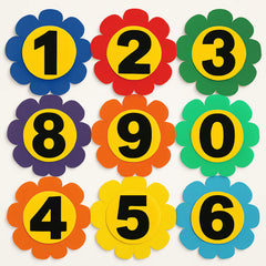 Foaming Counting Flower (Circle) 123