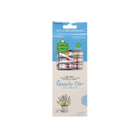 Keep Smiling Gouache Colour Paints 6ml - Pack Of 12