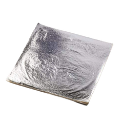 Silver Foil Leaf Sheet (6x6 Inch Each) 50 Pcs