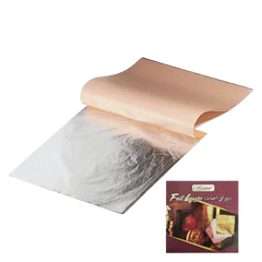 Silver Foil Leaf Sheet (6x6 Inch Each) 50 Pcs