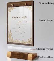 L type display stand A5