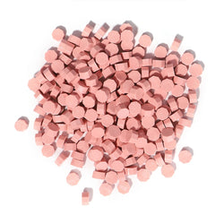 100pcs Octagon Red Sealing Wax Beads Retro Seal Stamp Beaded