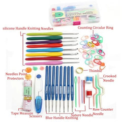 Crochet & Knitting Set (52 Piece)