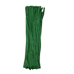 Pack of 100 - Pipe Cleaner velvet Sticks
