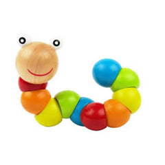 Baby Caterpillar Wooden Toy, Early Learning Toy for kids, Wooden toys for kids