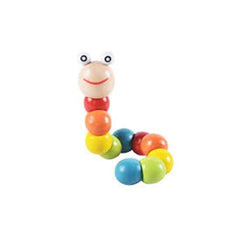Baby Caterpillar Wooden Toy, Early Learning Toy for kids, Wooden toys for kids