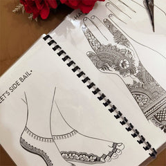 Mehndi Practice Book Practice book Learn Mehndi easily