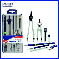 Technical Drawing Compass Set with All Accessories
