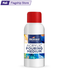 Bluebird Acrylic Pouring Medium 1LTR, 500ml & 100ml | Blue Bird | Best Seller in Pakistan | Premium Quality | Easy to Use