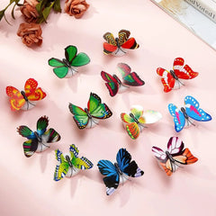 18PCS Glow in the Dark Butterfly Wall Stickers – Room Decoration