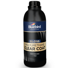 Bluebird Polyurethane Clear Coat Varnish GLOSS (Water based Lacquer)