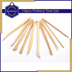 Keep Smiling 10pcs Clay Sculpting Tools Set Pottery Carving Ceramic Modelling