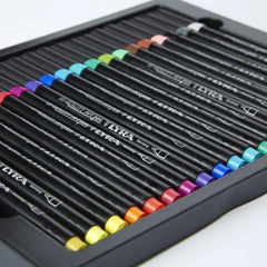 Lyra Hi Quality Art Brush Pen Tin Box Of 40
