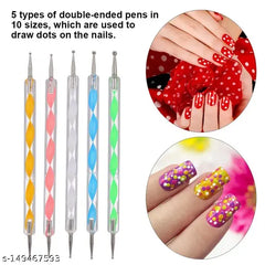 5pcs Nail Art Kit 2 way Dotting Tool