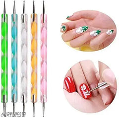 5pcs Nail Art Kit 2 way Dotting Tool