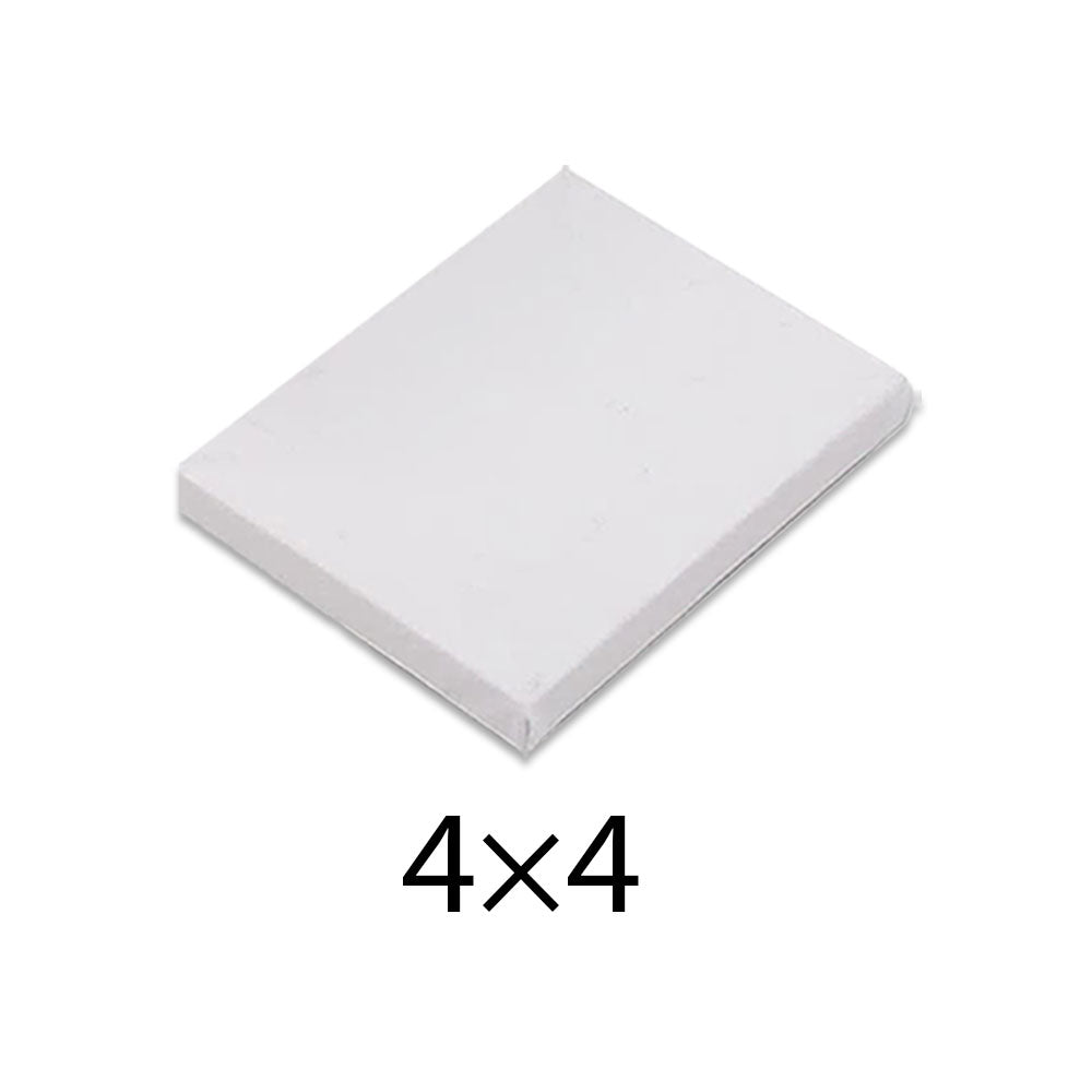 1 Pc Prime Coated White Canvas - Size 4x4 Inch