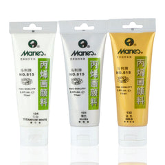 Maries Acrylic Paints 75 Ml Per Tube - Pack Of 3 Tube - Acrylic Paints