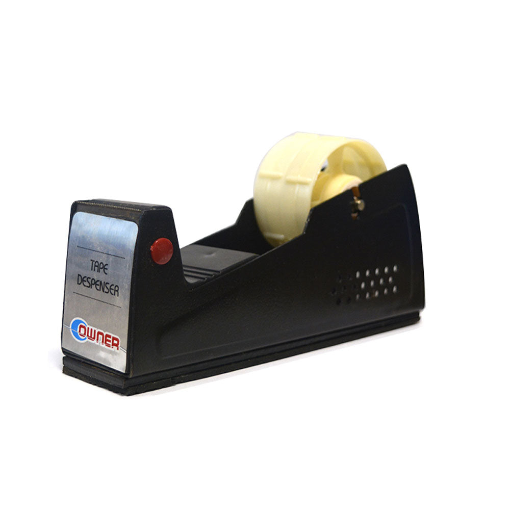 Metal Tape Dispenser (Also Can Use 2 Rolls Of 1Inch At A Time) - Black