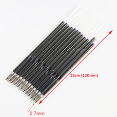 50Pcs 12Cm Ballpoint Pen Refill 0.7Mm Blue Ink Size 12Cm Ball Pen Refills