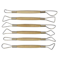 CLAY MODELLING WIRE TOOLS 6 PIECES SET
