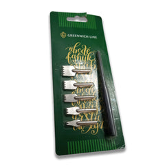 Greenwich Line Parallel Arabic Urdu English Calligraphy Pen broad nib calligraphy dip pen bamboo qalam pen