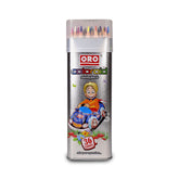 Oro Colour Pencil Jar 36 Colour