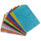 A3 Size Glitter Fomic Sheet Sticker Pack Of 10 Multicolour Glitter Foaming Sheet Sticker � 1 Free With 9 Sheets