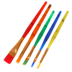 Set Of 7Pcs Painting Brush 5Pcs, Palette Knife & A Colour Mixing Palette