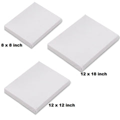 Canvas Set Of 3 (12X18,12X12, 8X8 Inches)