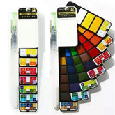 42 Colors Pigment Watercolor Paints With Waterbrush