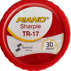 30Pcs Piano Sharpie Tr-17 Pencil Sharpener With Bucket For Waste Of Pencil