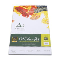 A3 Oil Colour Pad 24 Sheets - 230Gm