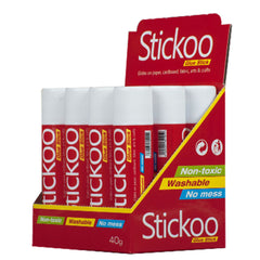 40Gm X 1Pcs Stickoo All Purpose Glue Stick Uhu Glue