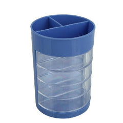 Comix Round Pen Stand, Multi-Purpose Pen Organizer 2101 - Blue