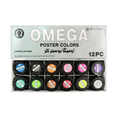 Omega Poster Colour - 12 Pcs