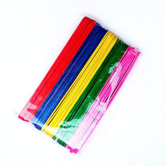 Pack Of 50 Large Ice Cream Stick - Multicolored