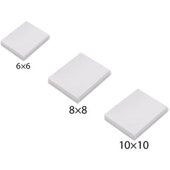 Pack Of Three Canvas (6X6,8X8,10X10 Inches)