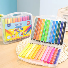 Deli Set Of 24 Student Water Color Pen Markers