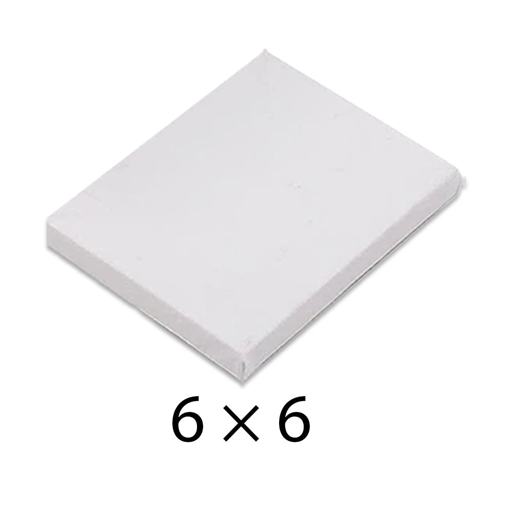 1 Pc Prime Coated White Canvas - Size 6x6 Inch