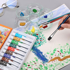 M&G Pack of 12pcs Acrylic Paint 12ML in a tube