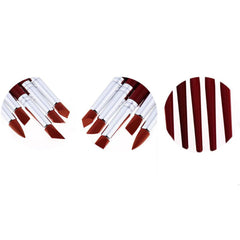 5Pcs Professional Silicone Rubber Tip Paint Brushes Set